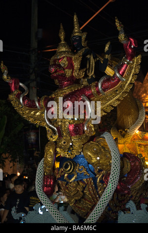 Loy Krathong, Yee Peng, Yie Ping o Yi Peng Festival Chiang Mai Thailandia Foto Stock