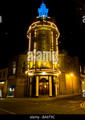 Un tempo di notte vista del 102 anni Teatro Impero a Sunderland, Tyne and Wear, Inghilterra. Foto Stock