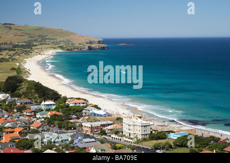 St Kilda e St Clair spiagge di Otago Dunedin Isola del Sud della Nuova Zelanda Foto Stock