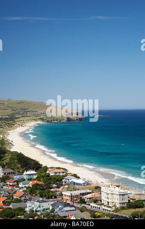 St Kilda e St Clair spiagge di Otago Dunedin Isola del Sud della Nuova Zelanda Foto Stock