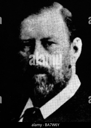 Stoker, Bram (Abraham), 8.11.1847 - 20.4.1912, autore/scrittore irlandese, ritratto, , Foto Stock