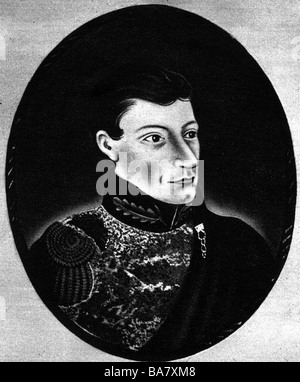 Siebold, Philipp Franz von Balthasar, 17.2.1796 - 18.10.1866, medico tedesco, ritratto, stampa dopo la verniciatura, artista del diritto d'autore non deve essere cancellata Foto Stock