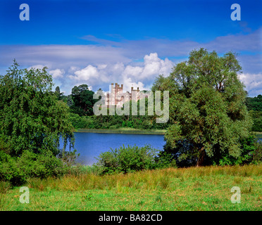 Il castello di Crom Co Fermanagh Irlanda del Nord Foto Stock