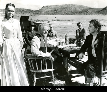 L'IMPERDONABILE 1960 UA film con Audrey Hepburn e Burt Lancaster a destra Foto Stock