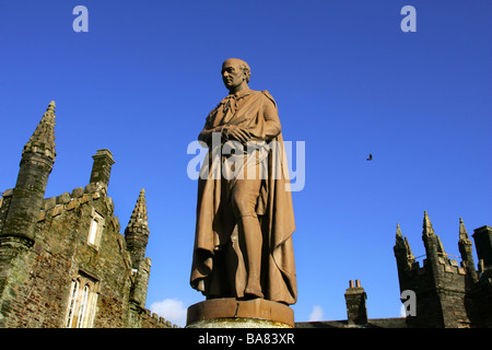 Statua del Duca di Bedford in Tavistock, Devon. Foto Stock