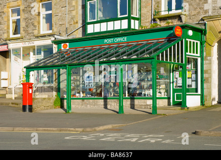 Post Office sul lungomare, Arnside, Cumbria, England Regno Unito Foto Stock