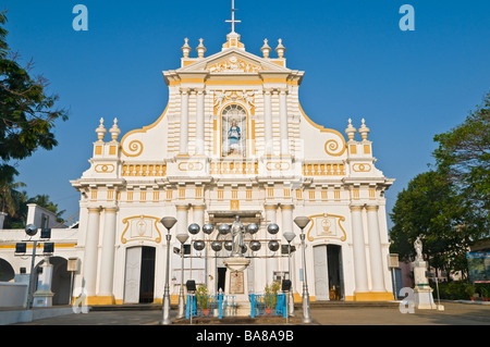 Chiesa di Nostra Signora dell Immacolata Concezione Pondicherry Tamil Nadu India Foto Stock