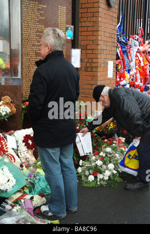 Hillsborough cerimonia commemorativa del XX anniversario 15 Aprile 2009 Foto Stock