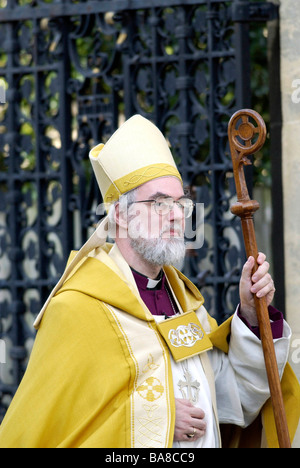 Arcivescovo di Canterbury Rowan Williams intronizzazione Foto Stock