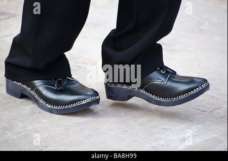 Close up di intasare la ballerina Foto Stock