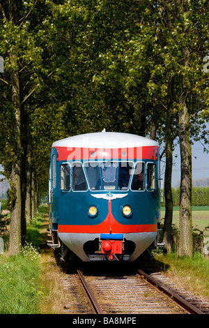 Il motore va in pullman Hoedekenskerke Zeeland Paesi Bassi Foto Stock