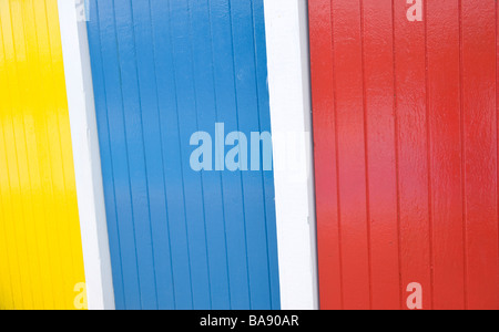 Porte a Tooting Bec Lido, London, SW17, Regno Unito Foto Stock