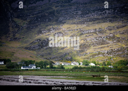 Torridon da Annat Torridon Wester Ross Highlands della Scozia Foto Stock