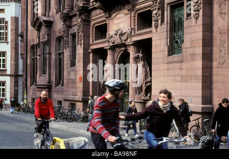 Heidelberg Biblioteca universitaria Heidelberg Germania Marzo 2009 Foto Stock