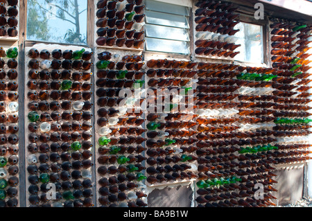 Bottiglia House Lightning Ridge Nuovo Galles del Sud Australia Foto Stock