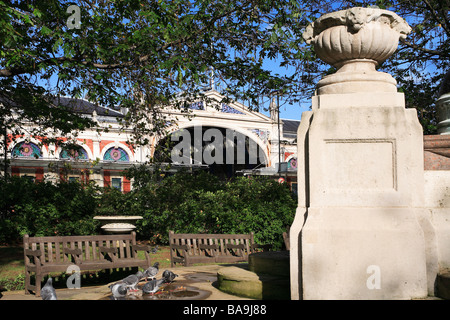 Il WEST SMITHFIELD Garden [Città di Londra] Inghilterra Foto Stock