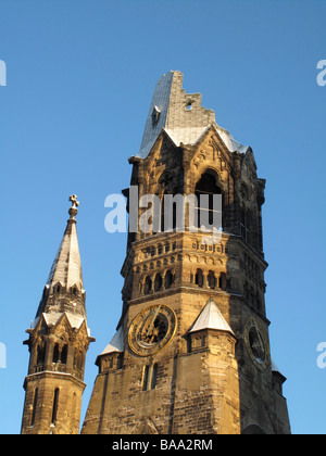 Kaiser Wilhelm Memorial Church, Berlino Foto Stock