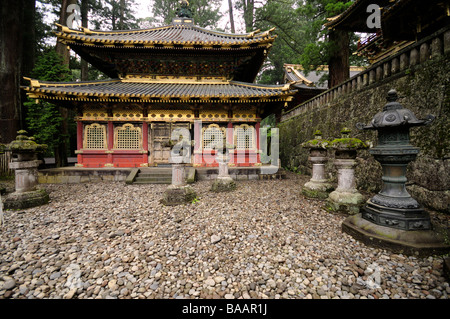 Rinzo (magazzino rotativo del ripiano). Tosho-gu il sacrario scintoista. Area di santuari e templi di Nikko. Prefettura di Tochigi. Giappone Foto Stock