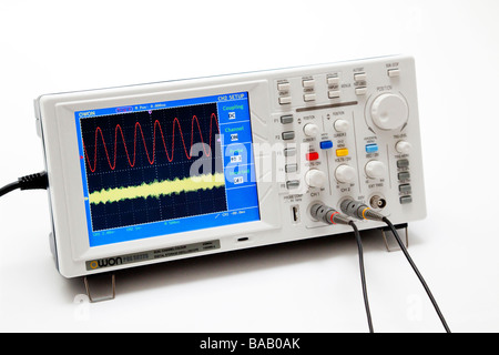Archiviazione digitale oscillosope Foto Stock
