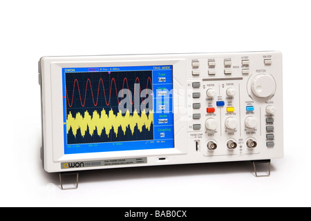 Archiviazione digitale oscillosope Foto Stock