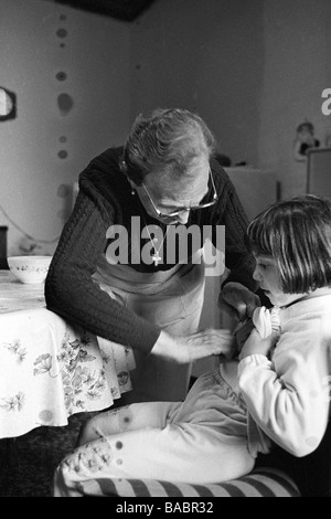 Brianza immagine storica 1960 1970 Foto Stock