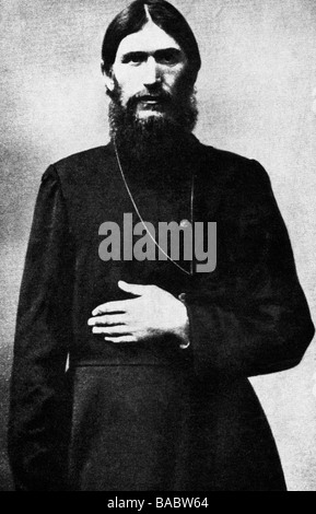 Rasputin, Grigori Yefimovich, 22.1.1869 - 30.12.1916, monaco russo, mezza lunghezza, foto, circa 1910, Foto Stock