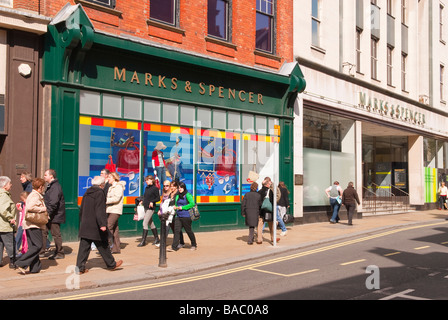 La Marks & Spencer in York,Yorkshire, Regno Unito Foto Stock