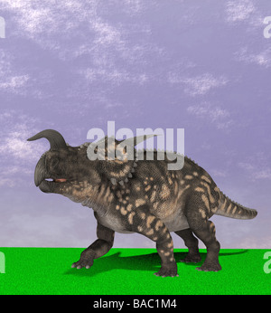 Dinosauro Einiosaurus Foto Stock