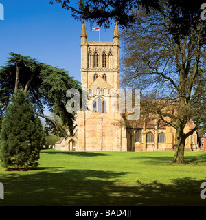 Pershore Abbey, Worcestershire, Regno Unito Foto Stock