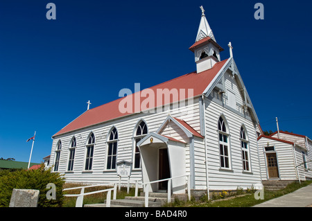 St Mary's chiesa cattolica Stanley, Isole Falkland. Foto Stock