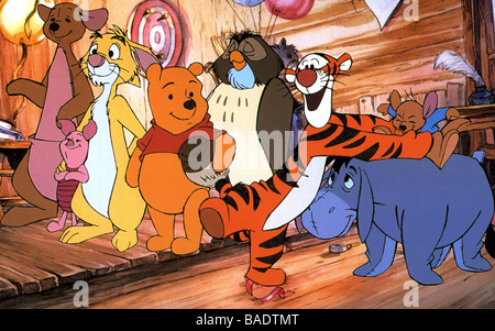 La TIGGER MOVIE 2000 Buensa Vista/Walt Disney cartoon Foto Stock