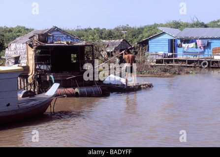 Il Tonle Sap Area, Cambogia Foto Stock