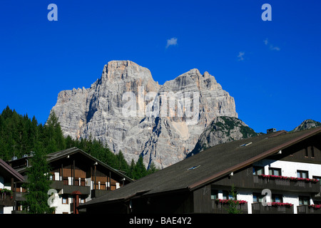 Il Monte Pelmo, Veneto, Italia Foto Stock