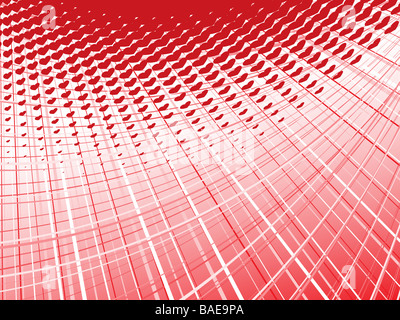 Cuore vettore di fondo vacanza valentine Foto Stock