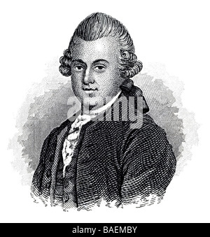 Gotthold Ephraim Lessing Foto Stock