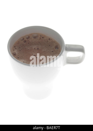 Tazza di cioccolata calda Foto Stock