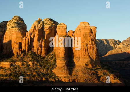 Coffepot Rock - Sedona, in Arizona Foto Stock