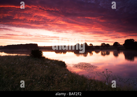 Serbatoio Sywell, Sywell, Northamptonshire, England, Regno Unito Foto Stock