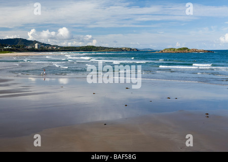 Il Park Beach, Coffs Harbour costa, Nuovo Galles del Sud, Australia Foto Stock