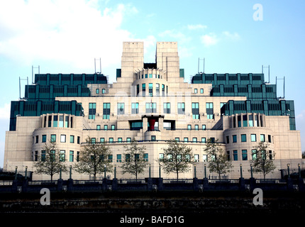 SIS MI6 Edificio Vauxhall Londra 2009 Foto Stock