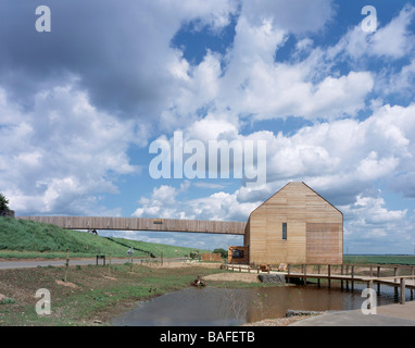 Welney Wildfowl and Wetland Trust, Welney Wisbech, Regno Unito, alleati e Morrison, Welney Wildfowl and wetland trust Foto Stock