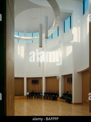 Samworth Enterprise Academy, Leicester, Regno Unito, Feilden Clegg Bradley Architects, Samworth enterprise academy chiesa Foto Stock