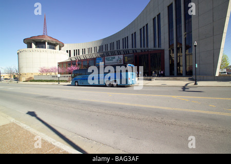 Country Music Hall of Fame e Museo, Nashville, Stati Uniti, Tuck Hinton, Country Music Hall of fame e il museo di esterno Foto Stock