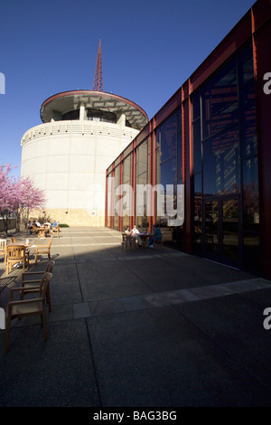 Country Music Hall of Fame e Museo, Nashville, Stati Uniti, Tuck Hinton, Country Music Hall of fame e il museo sulla terrazza Foto Stock