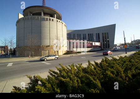 Country Music Hall of Fame e Museo, Nashville, Stati Uniti, Tuck Hinton, Country Music Hall of fame e il museo di esterno Foto Stock