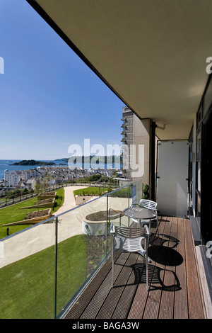 La Azure Apartments, architetti DESIGN GROUP, Plymouth, Regno Unito Foto Stock