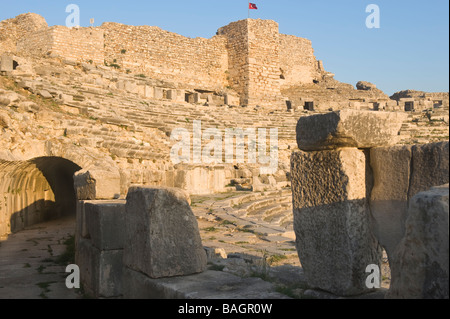 Greco anfiteatro romano Mileto Turchia Foto Stock