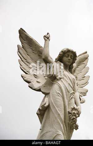 Angelo statua Angelus Rosedale cimitero di Los Angeles in California negli Stati Uniti d'America Foto Stock