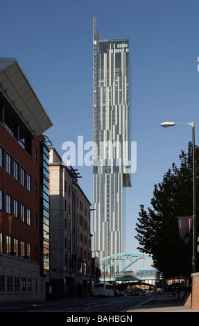 Beetham Tower, Manchester, Regno Unito, Ian Simpson Architects, Beetham Tower. Foto Stock