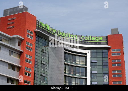 Matthew Boulton College, Jennens Road, Birmingham, Midlands, Inghilterra, Regno Unito. Il collegio fornisce ulteriore istruzione Foto Stock